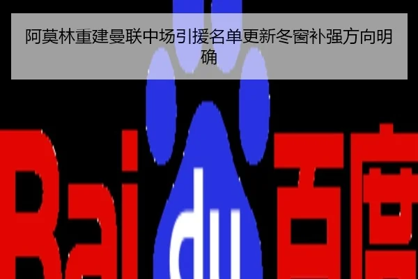 阿莫林重建曼联中场引援名单更新冬窗补强方向明确